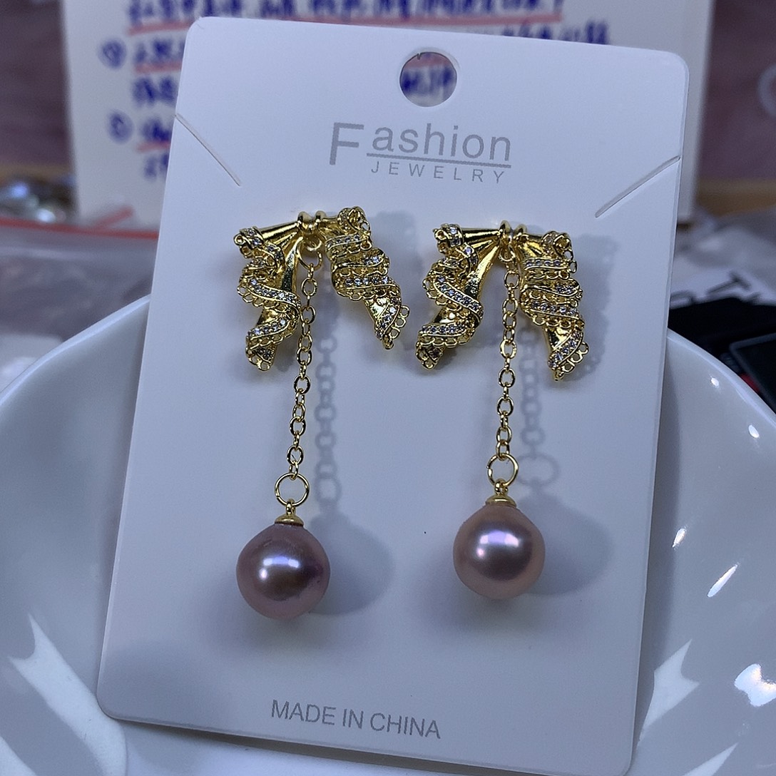非金属合金福利耳饰4459