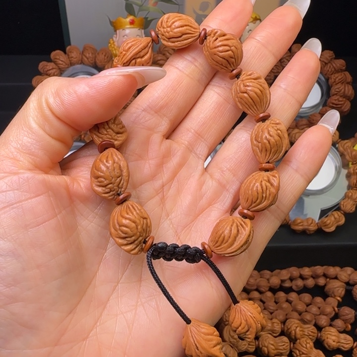 明***好手串文玩核桃生命之源11加2