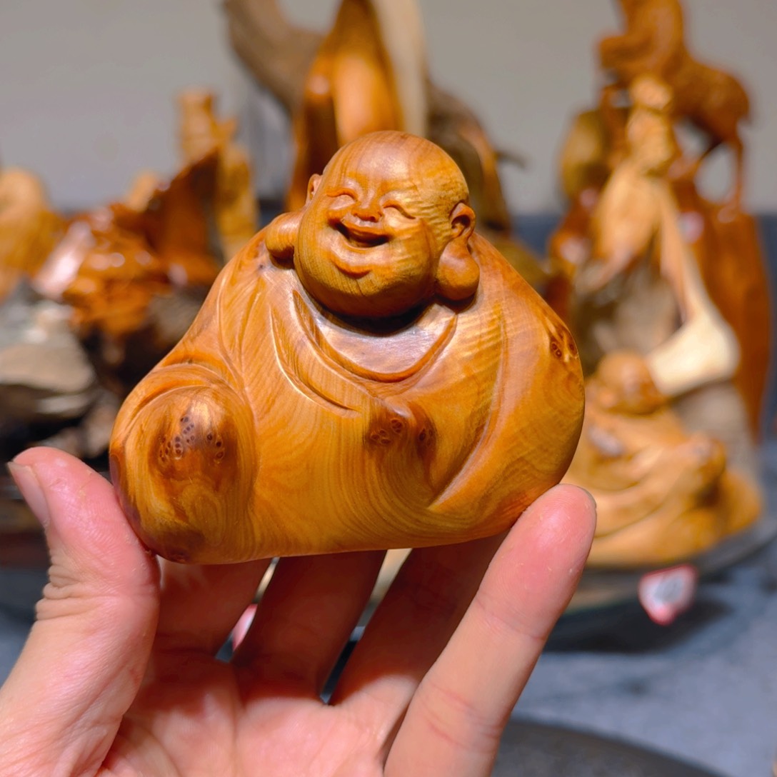 柏木（崖柏）崖柏手把件摆件