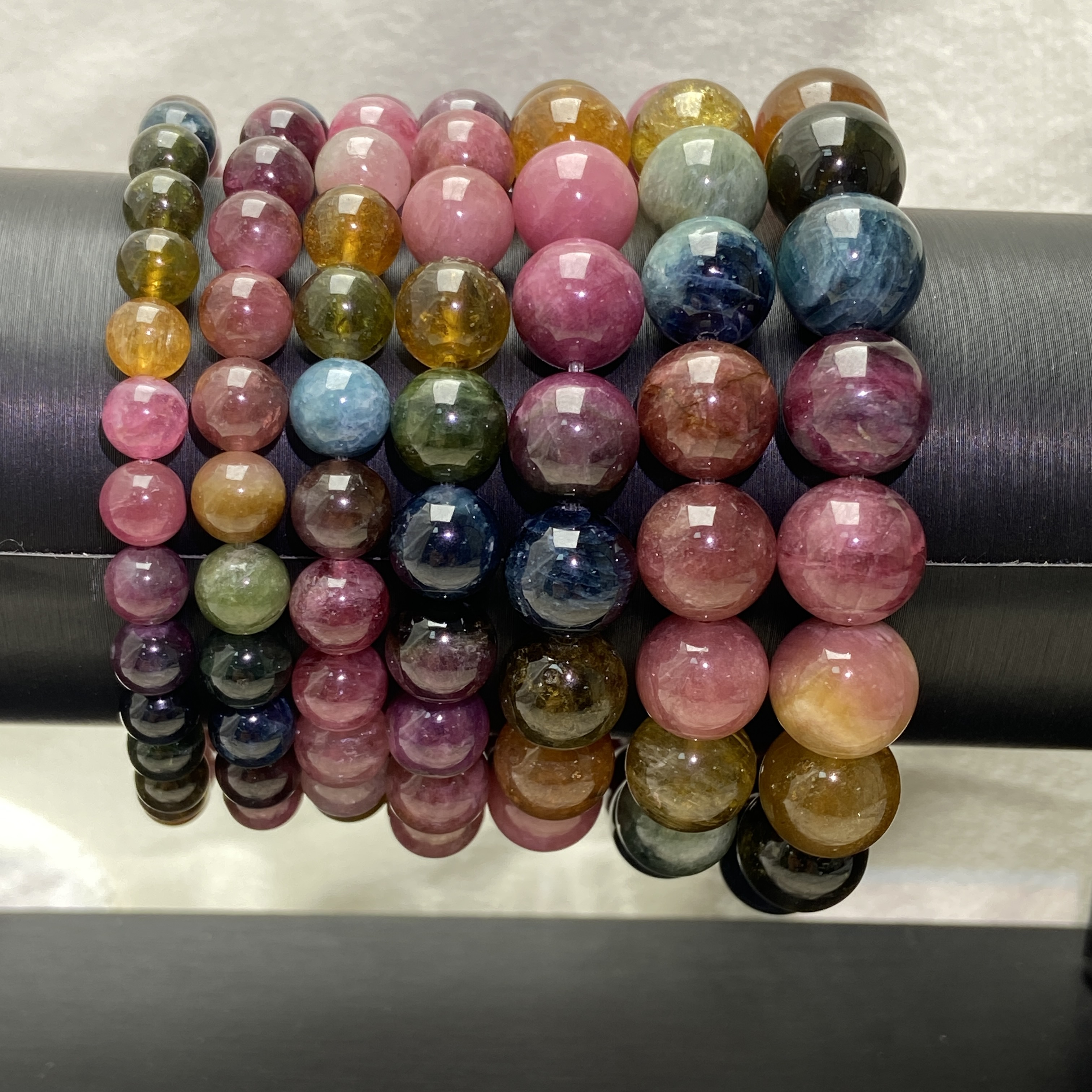 【星浩珠宝】彩碧聚祥-碧玺手串3-10T144H440【多样性发1件】尺寸可选