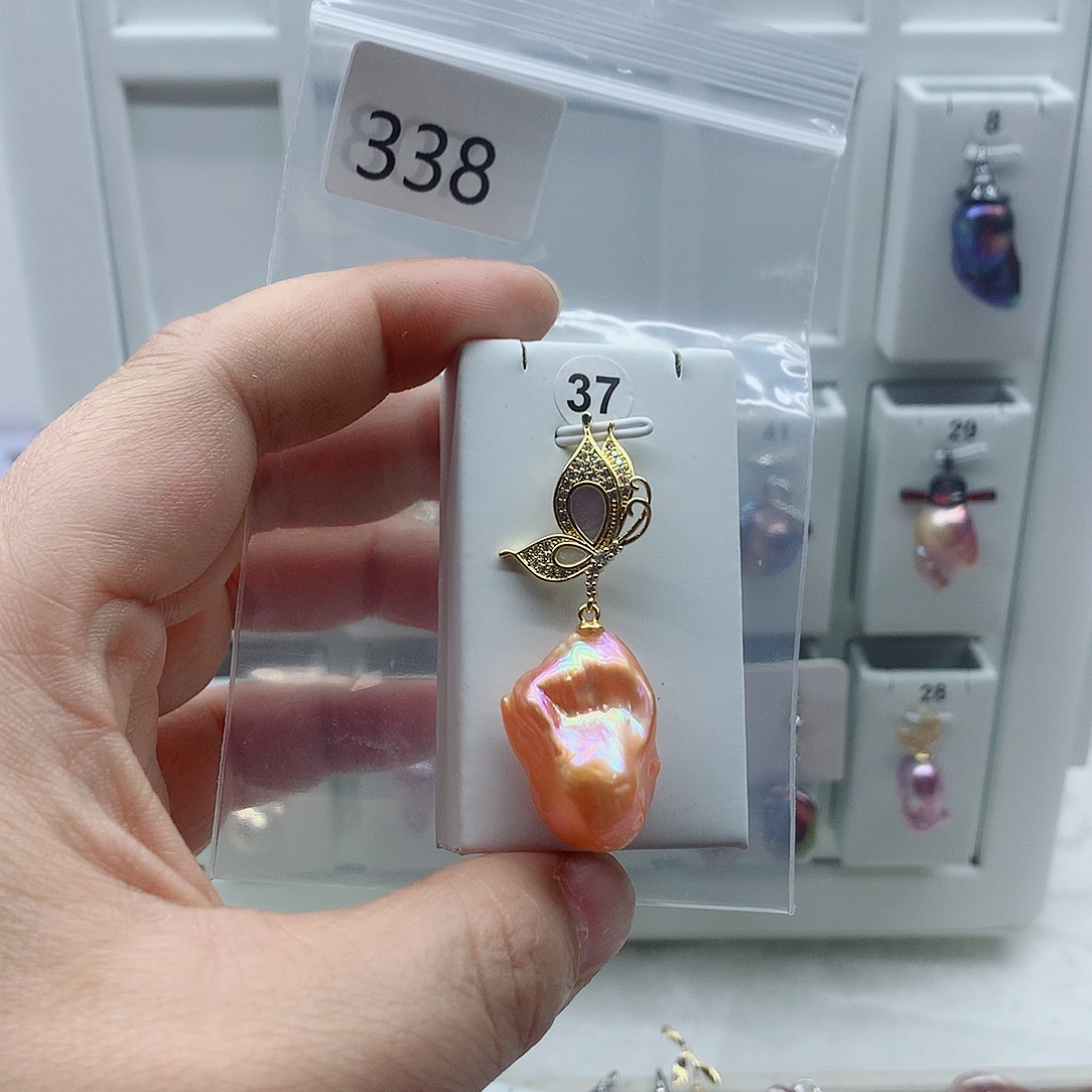 朵***y吊坠(不含链)淡水珍珠合金