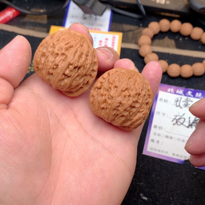 文玩核桃把件6号40全品铁锤