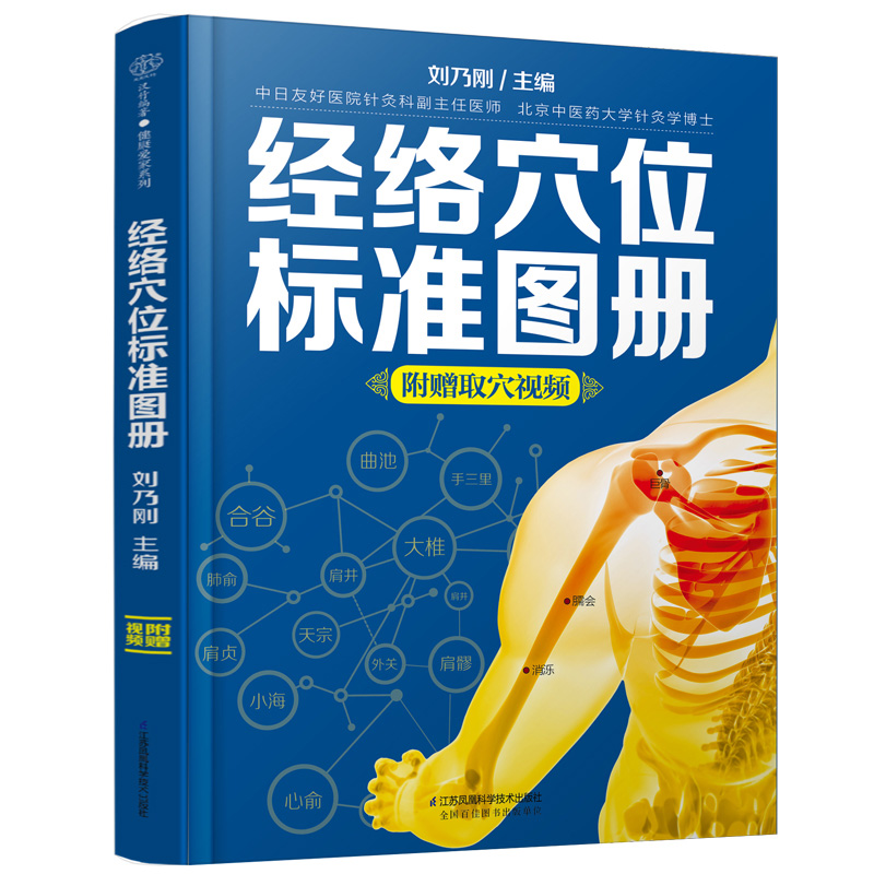 经络穴位标准图册 中医推拿按摩书养生书籍大全养生正版书籍