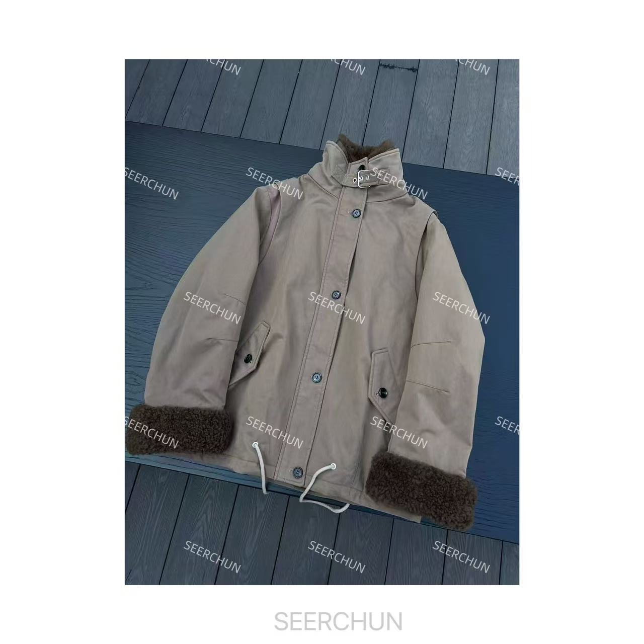 SEER CHUN“平衡感”鹅绒羽绒服 20841