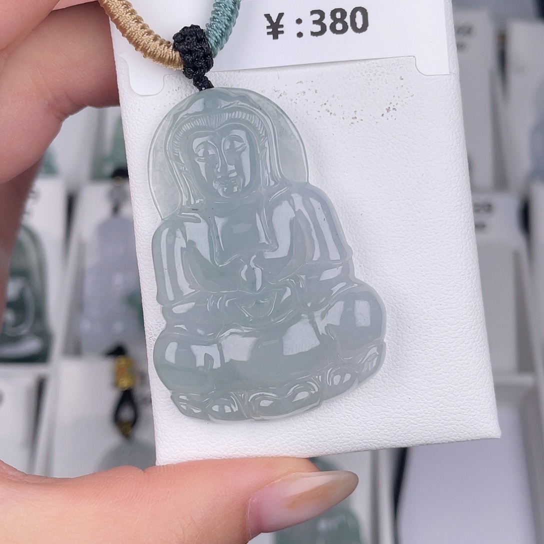 翡翠未镶嵌颈饰zc120