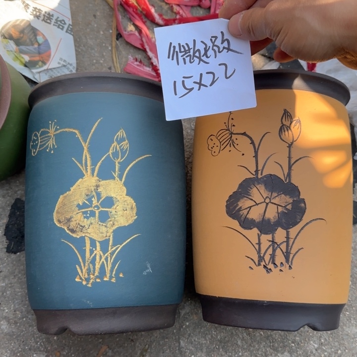 紫砂花盆特价清仓