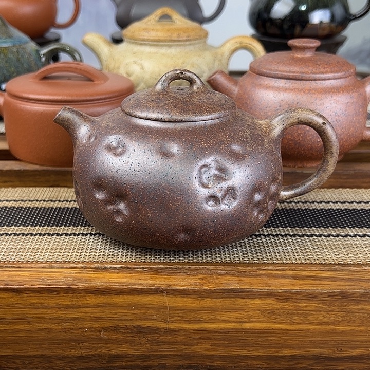 拼配泥茶壶黄龙玉砂