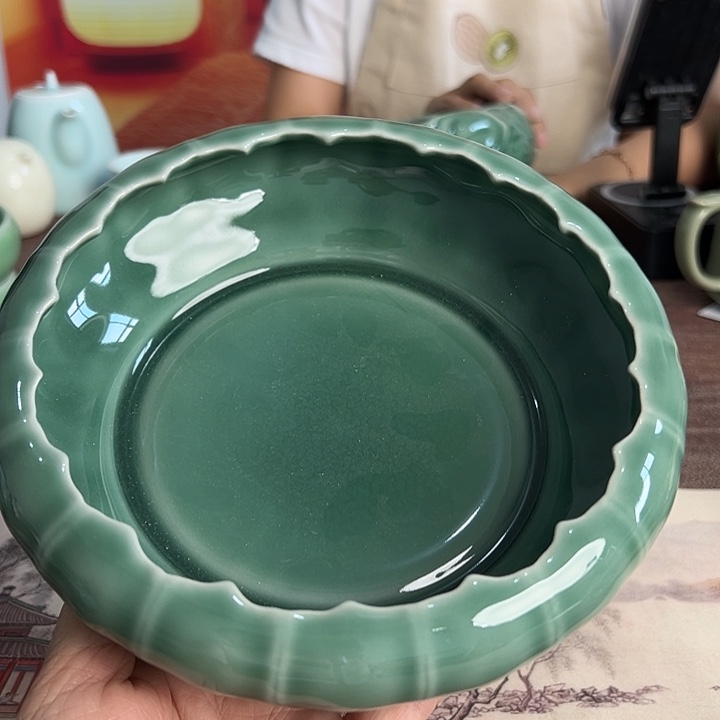 小米茶器龙泉青瓷