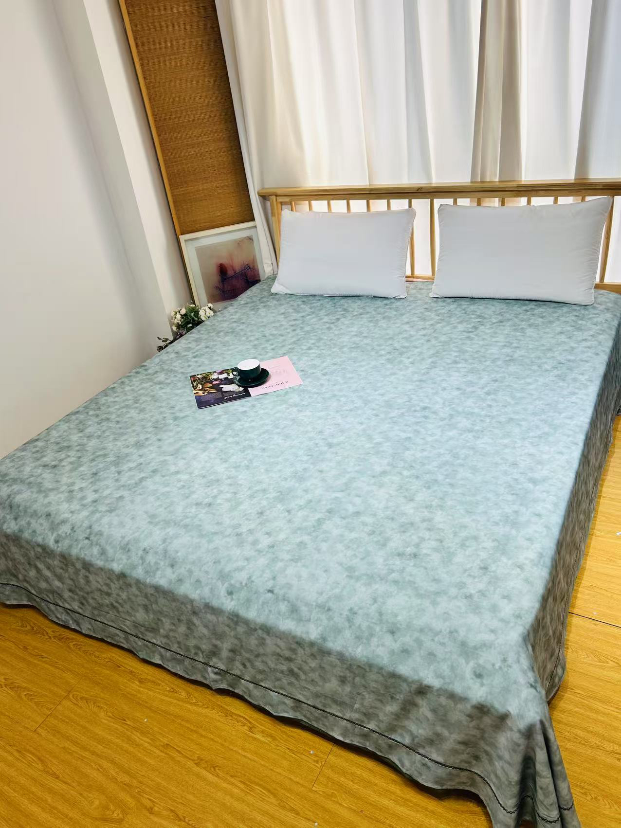 百支彩缎印花床单245*250微瑕～F786