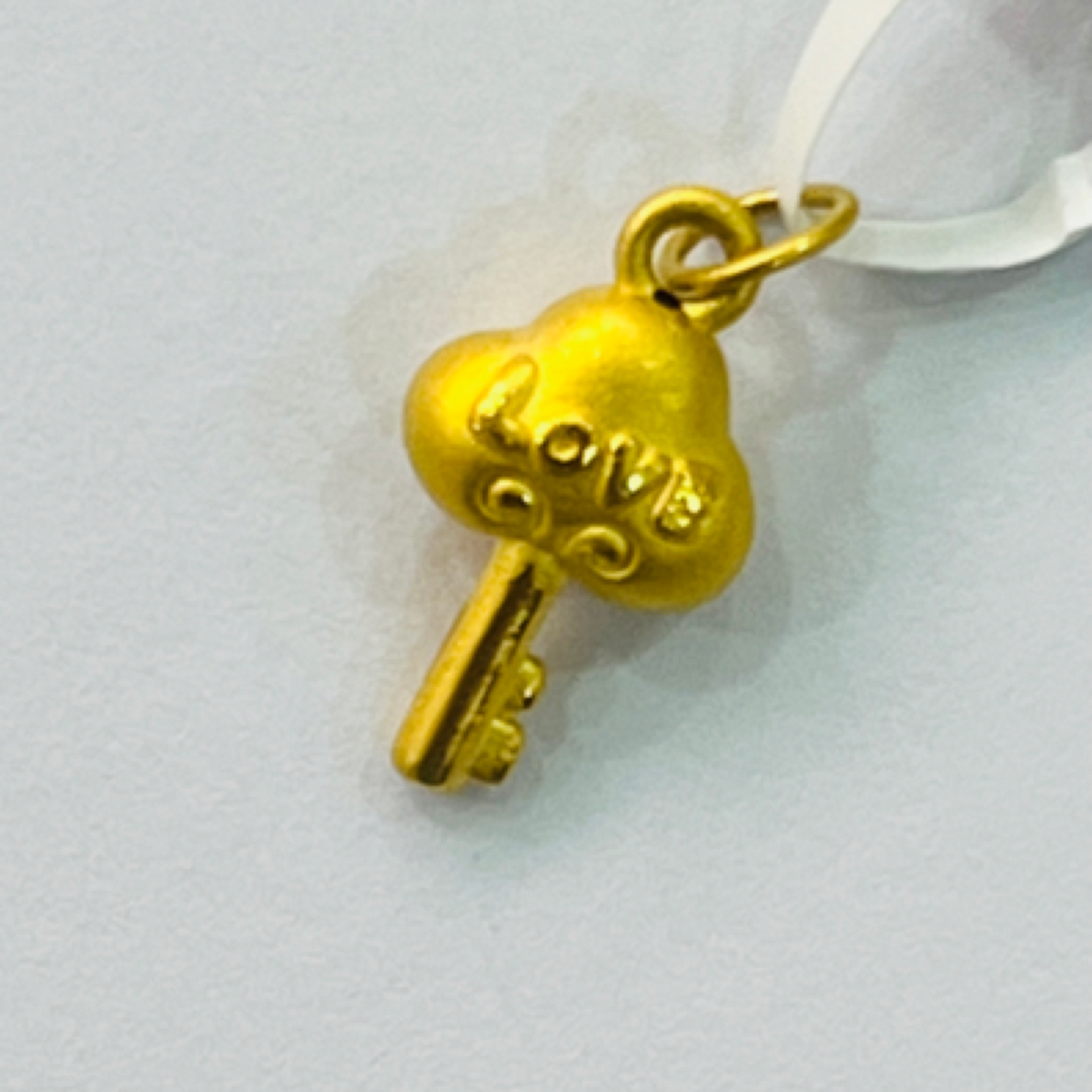 【夏夏专享】足金999饰品 钥匙吊坠 0.64 GP