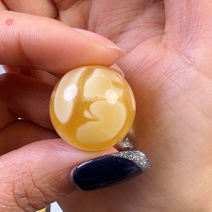 蜜蜡颈饰未镶嵌蜜蜡
