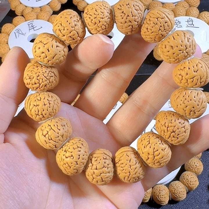 桃核吊坠18野生肌肉宽齐