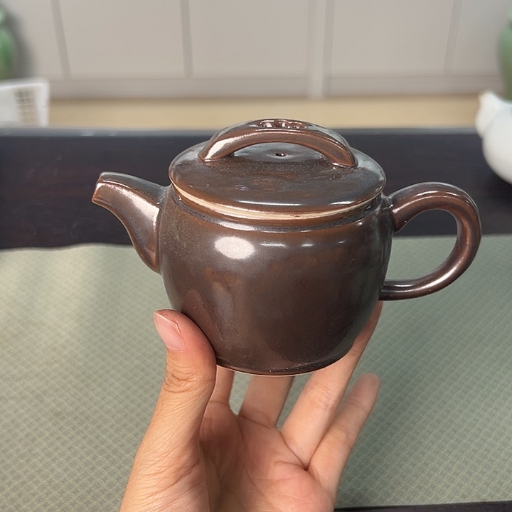 龙泉云间青瓷小米茶器