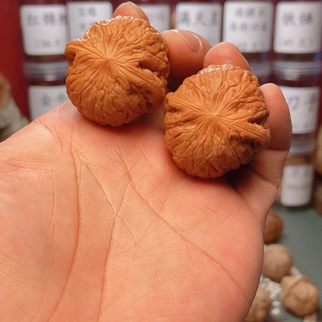 文玩核桃把件铁锤36