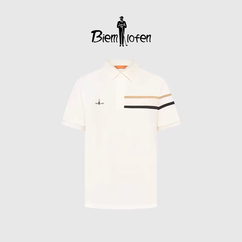 比音勒芬25夏季新品休闲翻领T恤1508