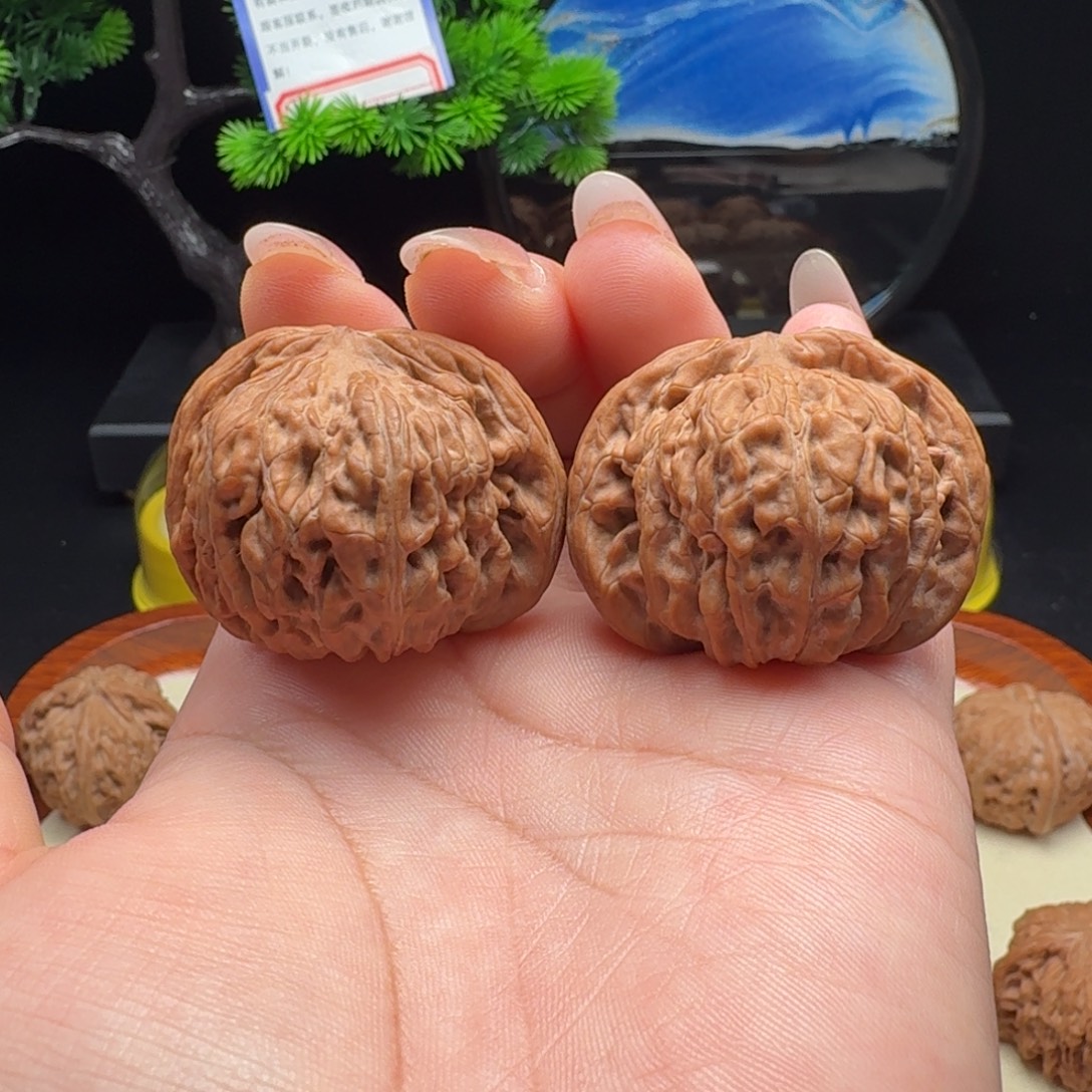 把件文玩核桃全品汉高楼40