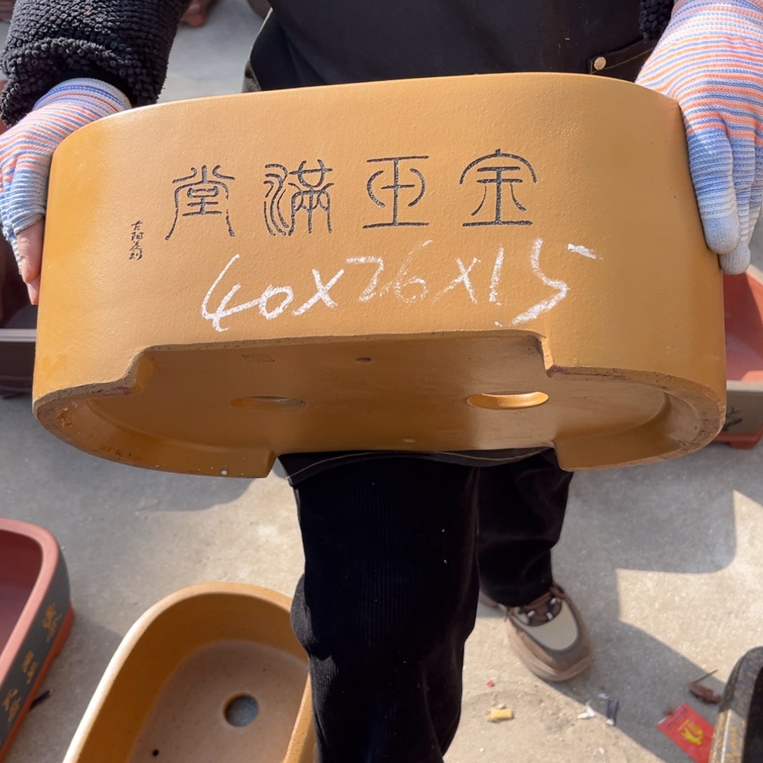 紫砂花盆盆景艺术