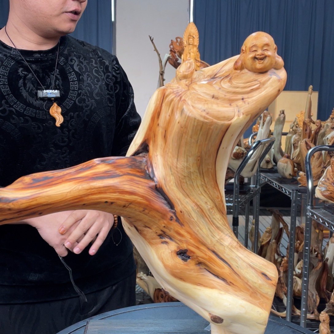 柏木（崖柏）随型摆件