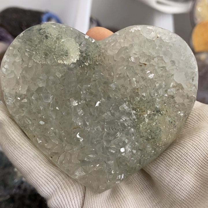 未镶嵌紫晶珠宝半成品