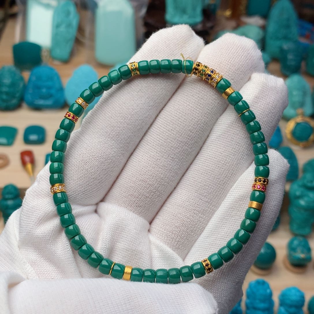 绿松石珠宝奇石未镶嵌