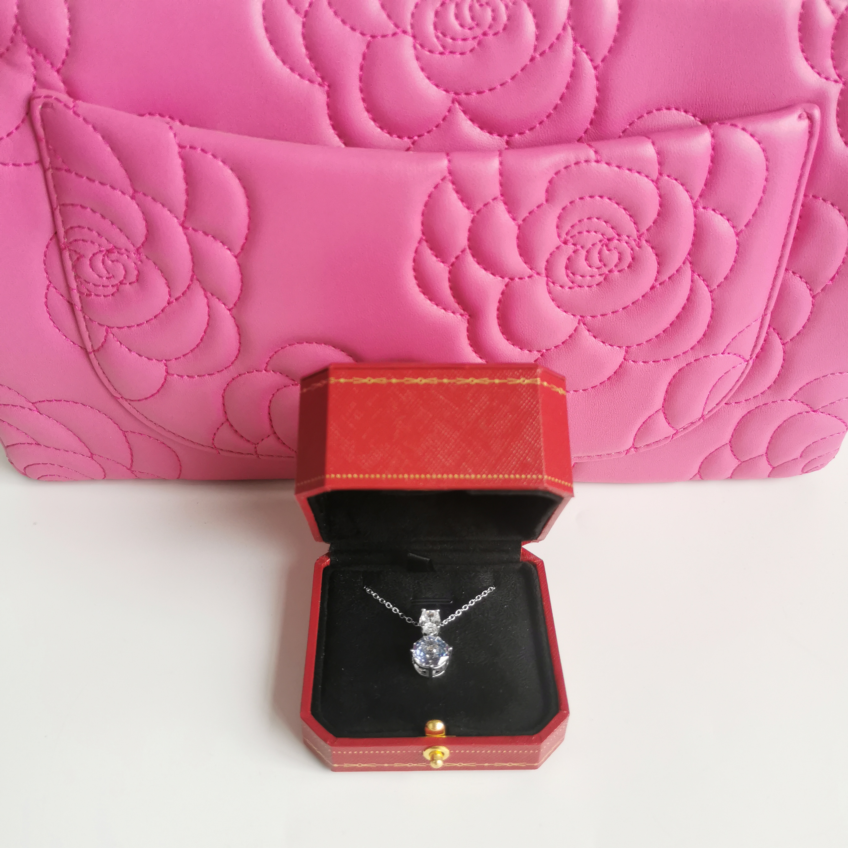 培育蓝宝石4312项链--蓝--精工蓝项链赠礼盒