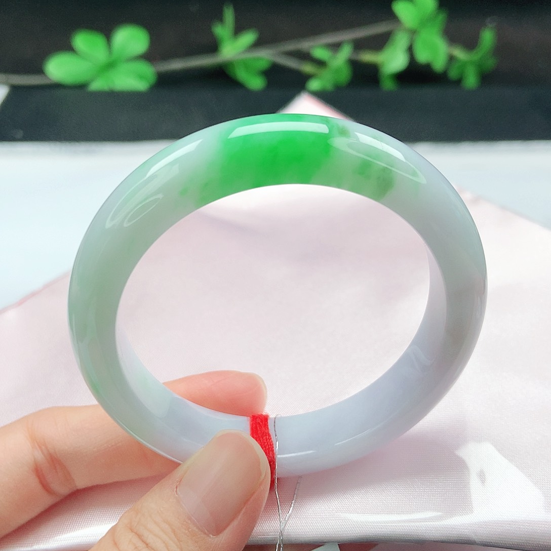 未镶嵌手镯翡翠52圈