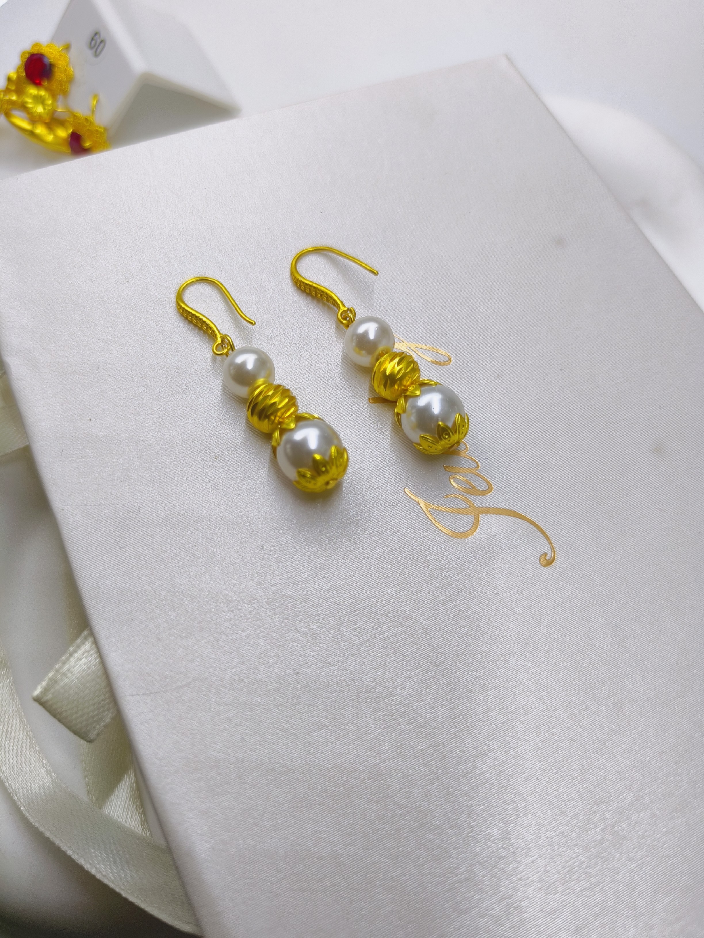 铜合金耳饰 新款耳环046   nipal 不掉色 