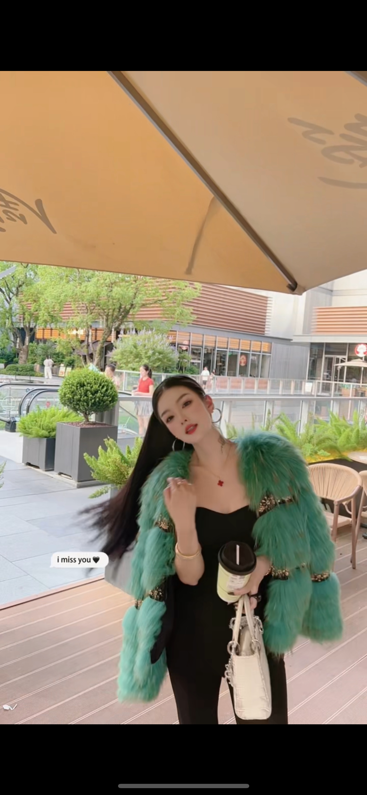 【心动女神】-2025年新款貉子毛皮草外套女短款显瘦百搭海宁皮草