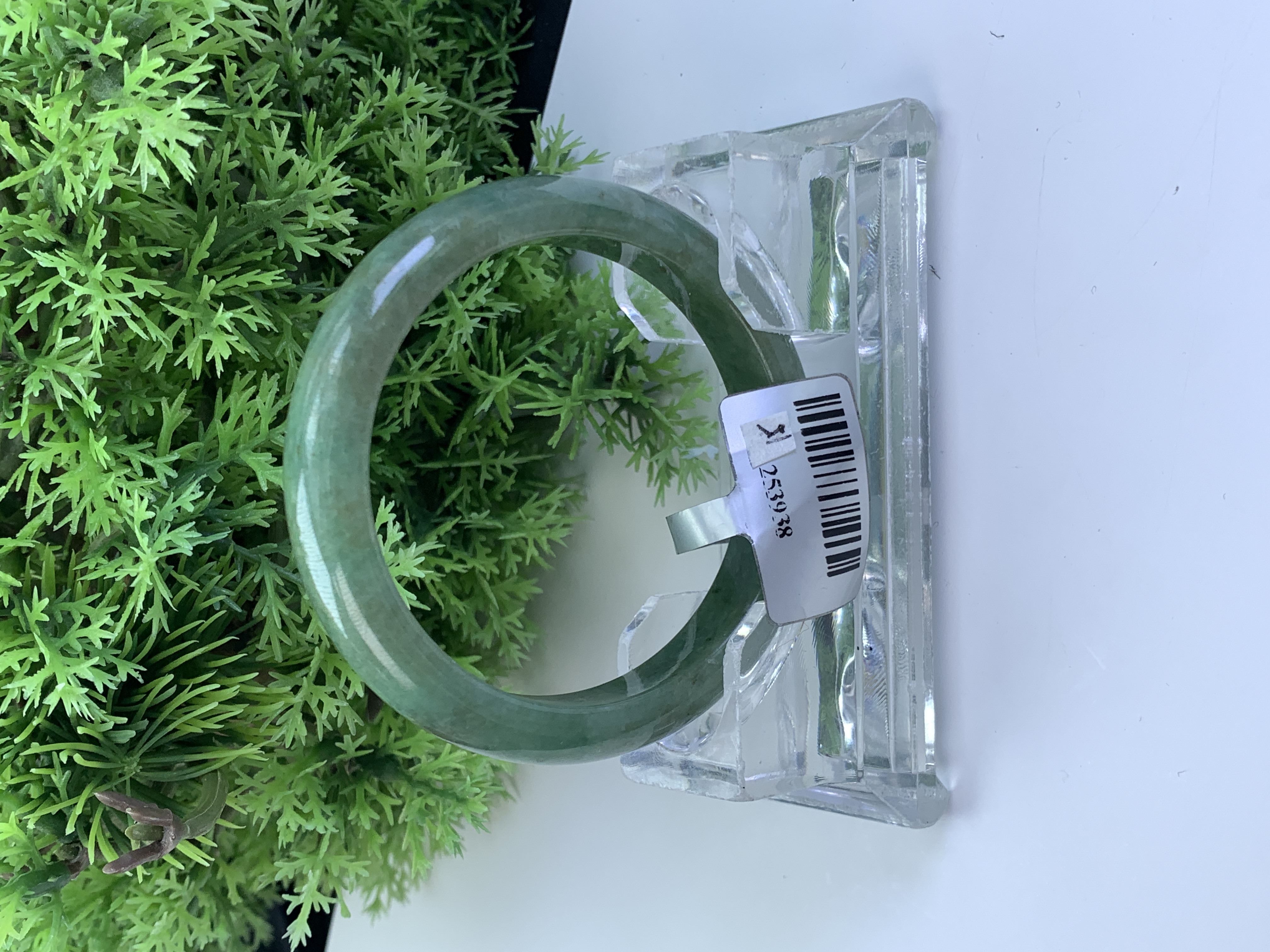 【刘思懿】天然缅甸A货翡翠手镯-J-15