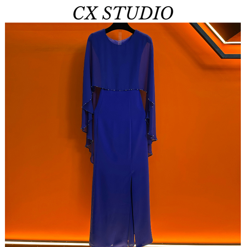 QC编码81 经典收腰轻奢时尚春夏季连衣裙（定制女装）TG537