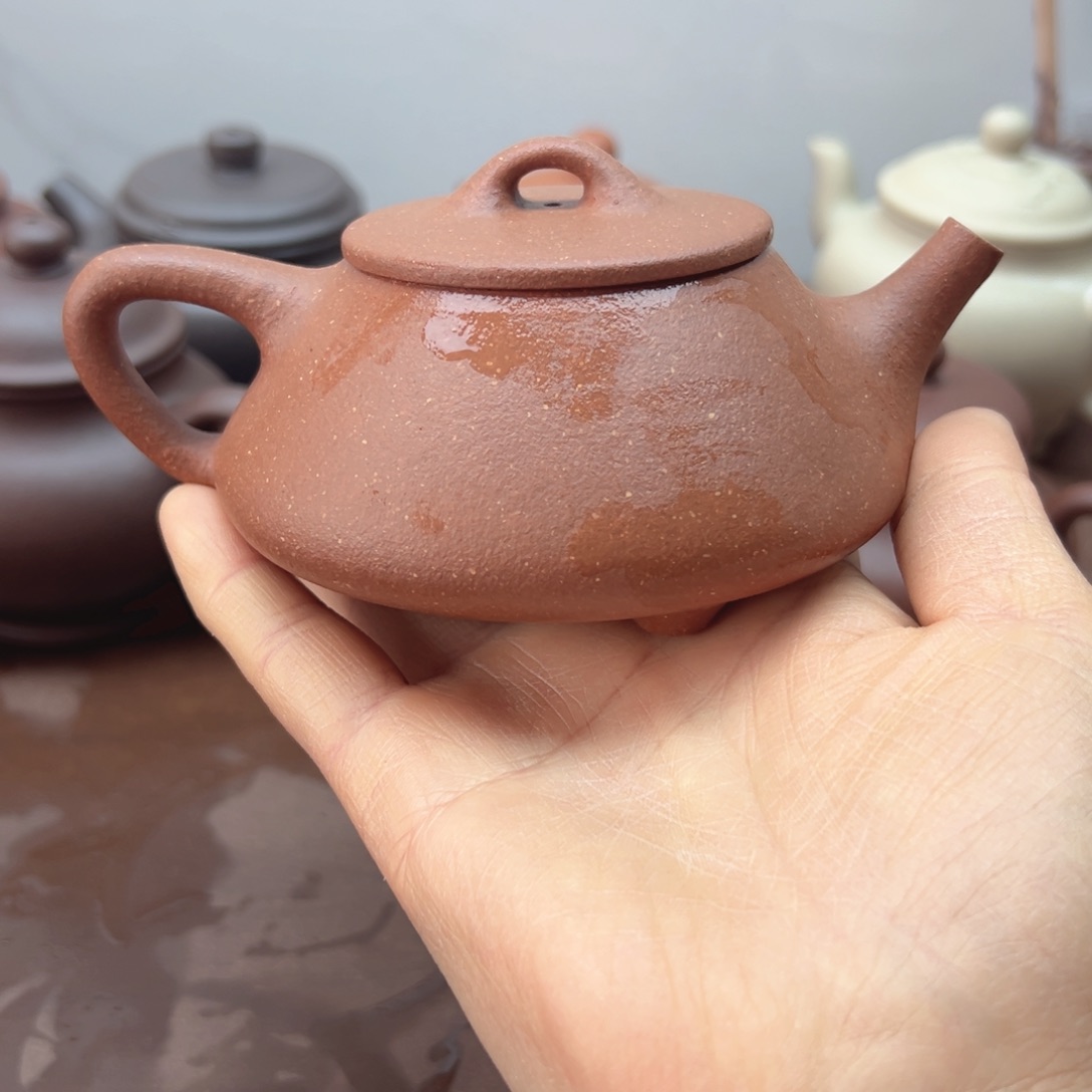 降坡全手工平盖石瓢170cc