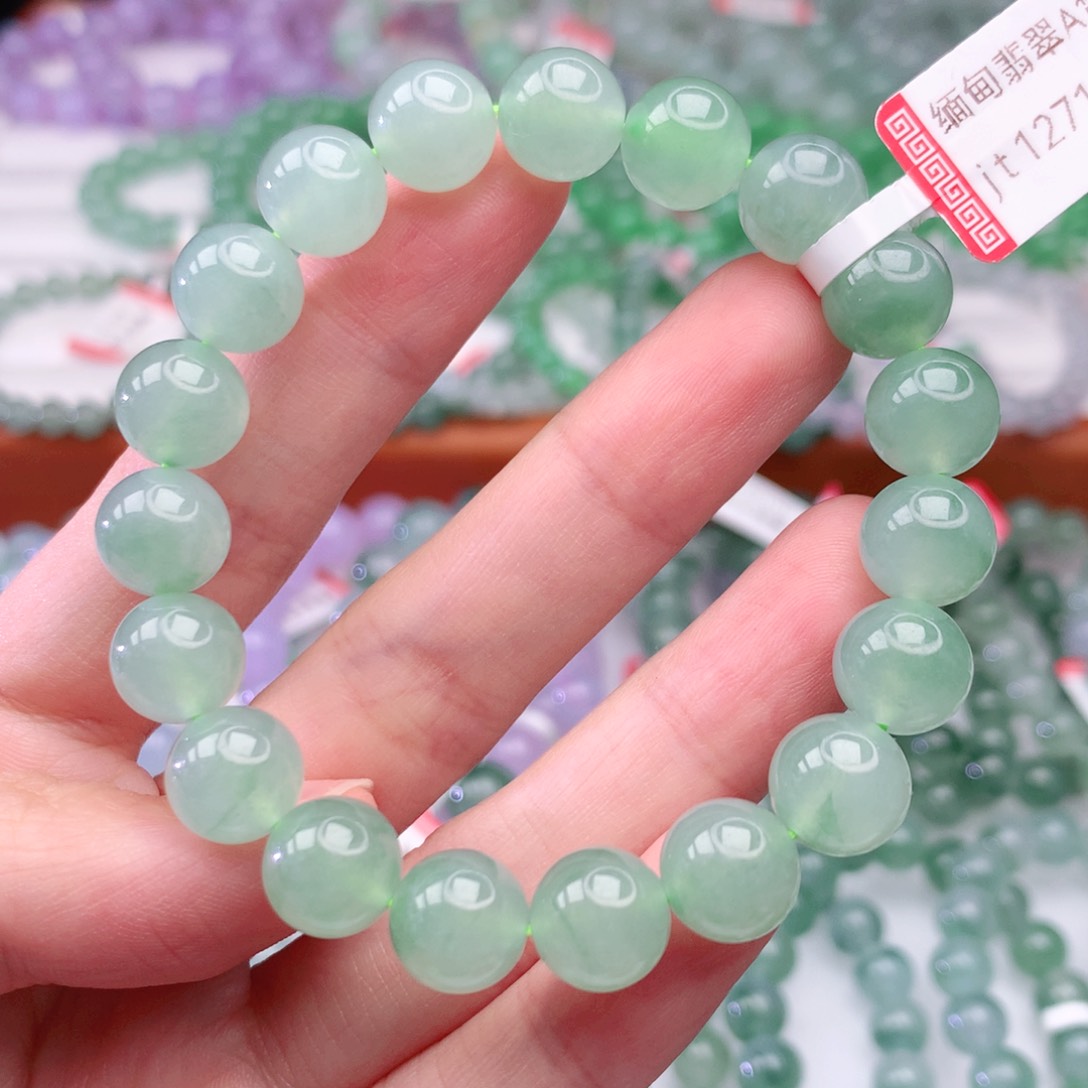 翡翠手链未镶嵌翡翠10mm
