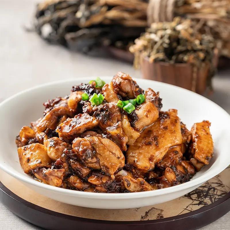 厨房大佬店梅菜蒸炒酱扣肉料理包肉饼调料梅州专用梅干菜