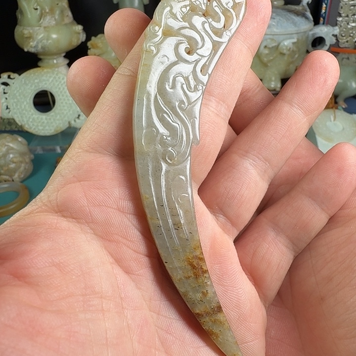 和田玉（糖玉）未镶嵌挂件