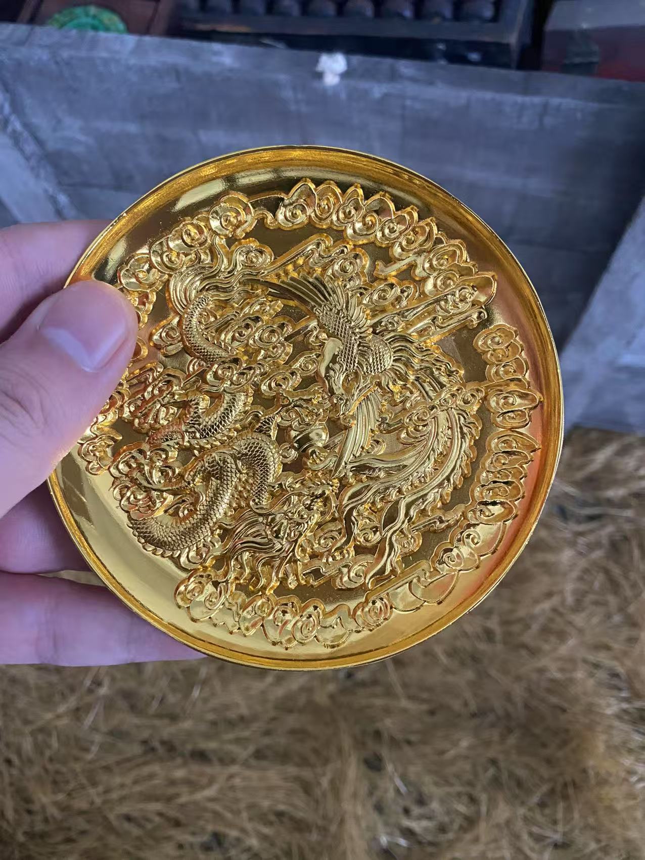 精美手工艺术摆件009盘