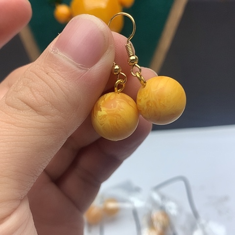 琥珀颈饰未镶嵌Y02