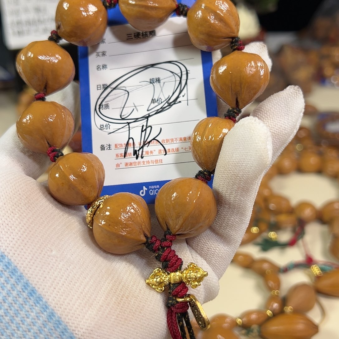 橄榄核手串/手链橄榄核雕刻手工艺品