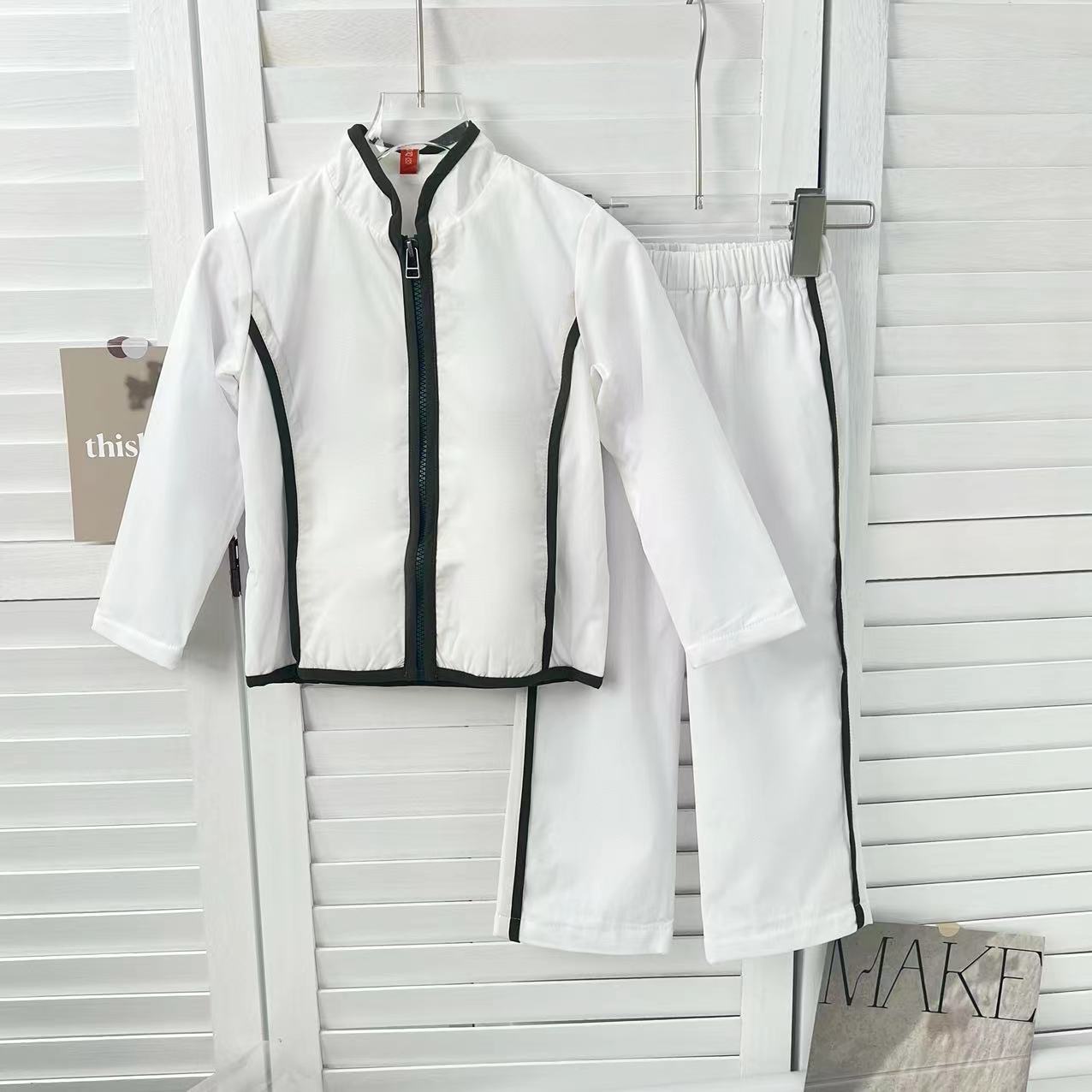 儿童2025春季新款时尚百搭运动套装(微瑕介意勿拍)B1879