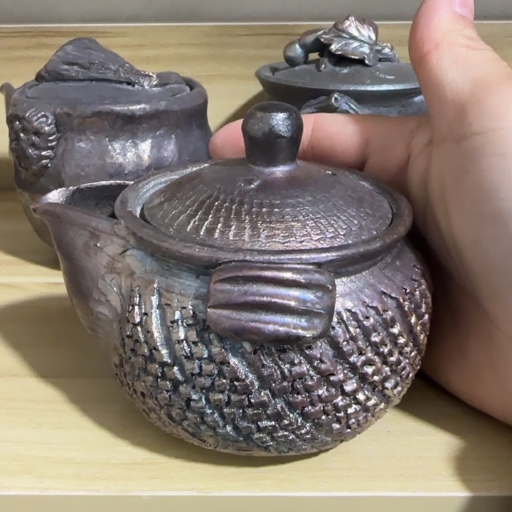 粗砂茶壶柴烧福利新品多多