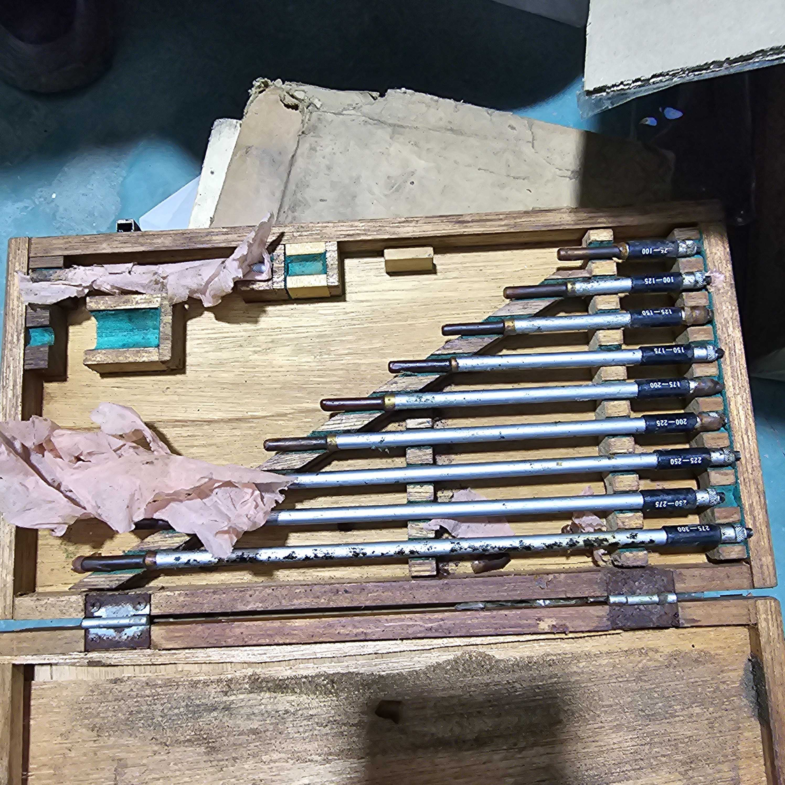 日本三丰缺件0-300内径尺