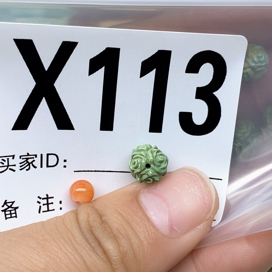 南红玛瑙配饰未镶嵌可*