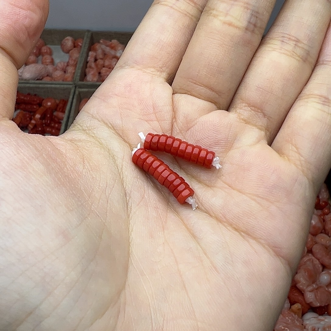 ꧁***꧂银S9254.5沙丁一对1.2孔