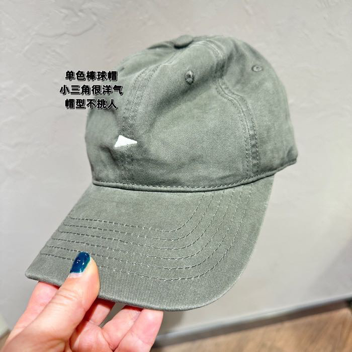 三角百搭鸭舌帽1137