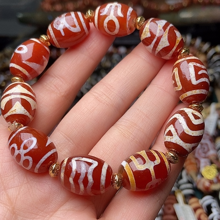 玛瑙/玉髓未镶嵌手链