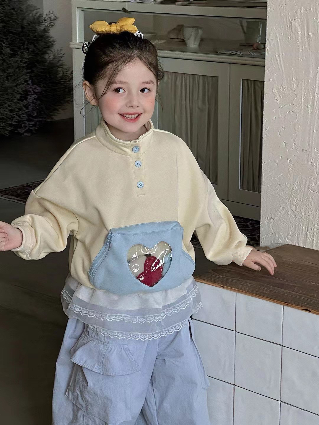 【钱来来】扣号链接no退no换韩版童装