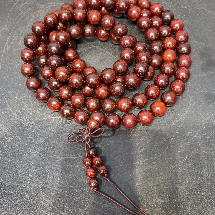 西***味小叶紫檀手串/手链印度小叶紫檀1.0多圈