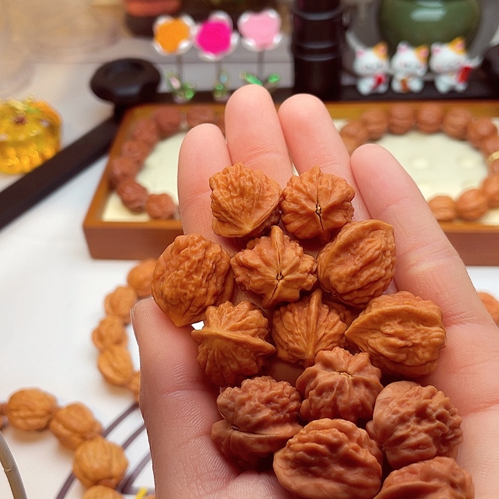 文玩核桃手串存*小核桃手串