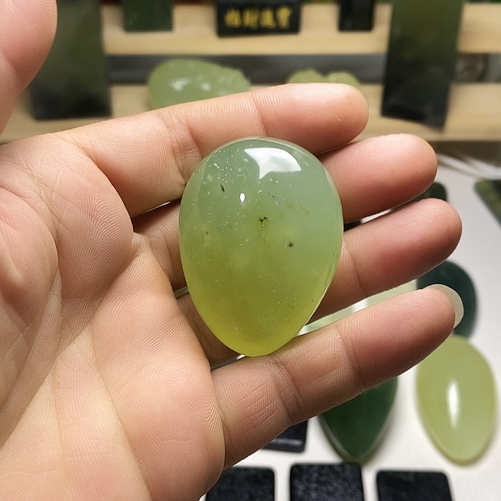未镶嵌岫玉手把件岫玉