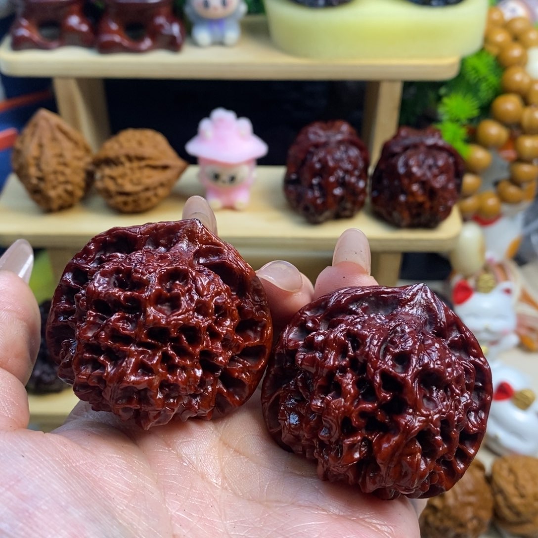 吊坠文玩核桃地闷官帽47尺