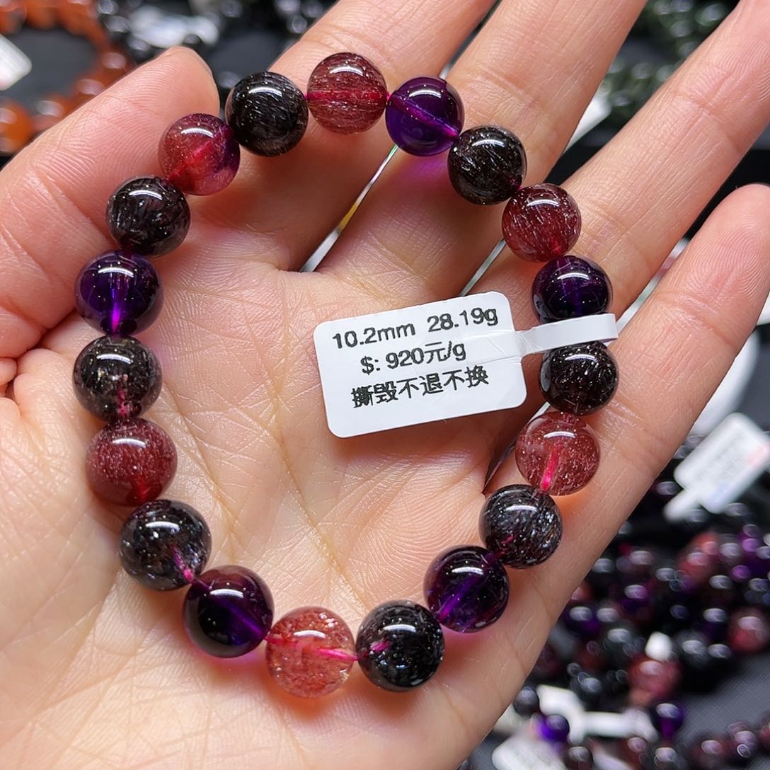 水晶手链未镶嵌1****?手链